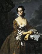 John Singleton Copley Mrs. Daniel Hubbard oil painting artist